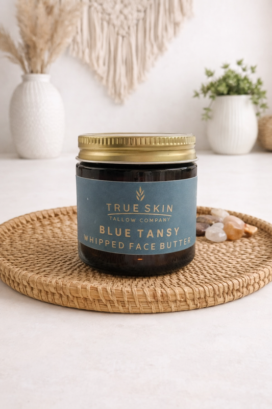 Blue Tansy Face Butter- Soothing for redness and acne prone skin